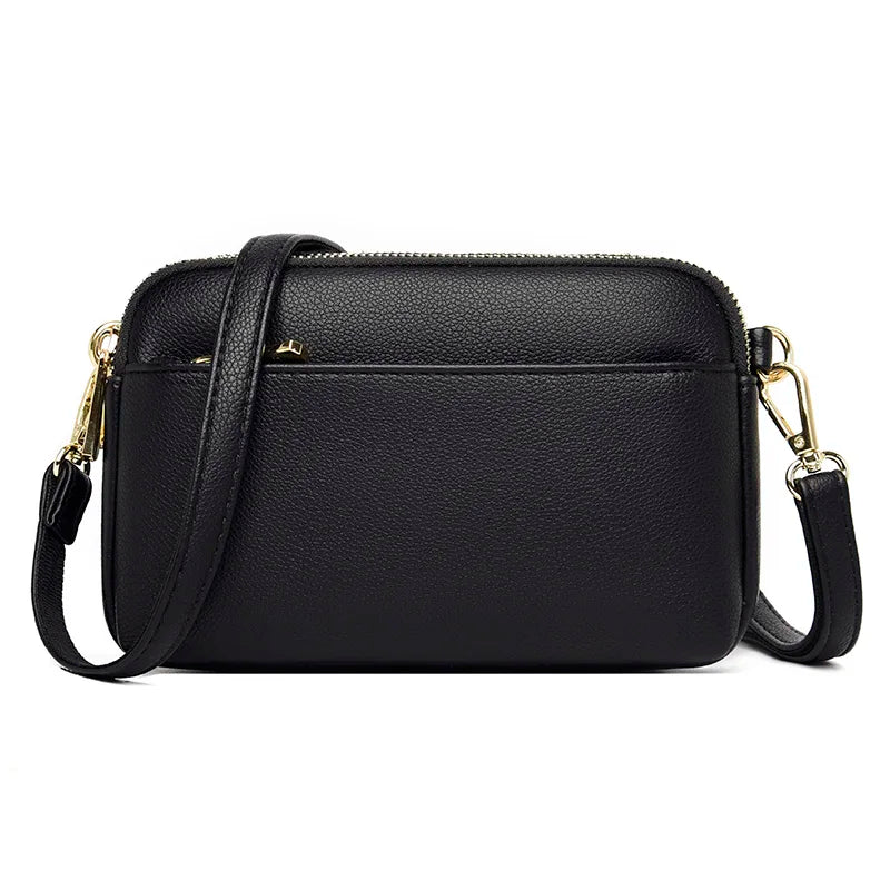 Leather Women Handbag Totes Large Capacity Shoulder Bag