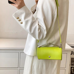 Women Green Pink Shoulder Bag Small Handbag Sling Messenger Bags