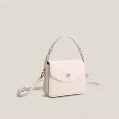 Women Small Square Handbags Leather Clutch Purse Shoulder Crossbody Bags
