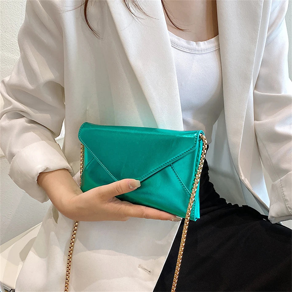 Women's Laser Leather Shoulder Bag