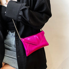 Women's Laser Leather Shoulder Bag