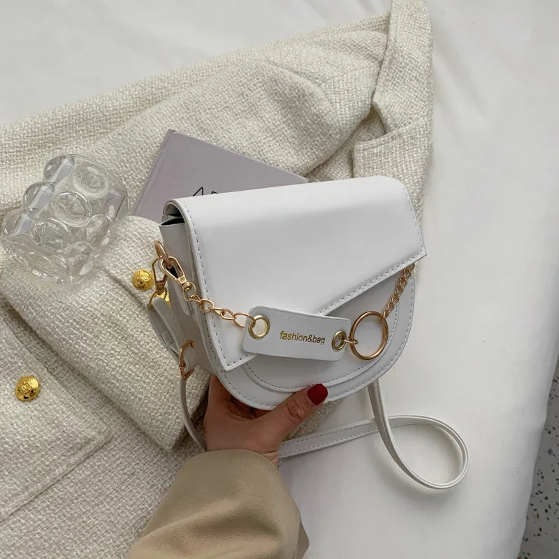 Mini Tote Bag PU Leather Small Crossody Bag for Women B236