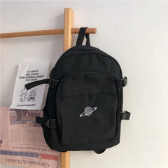 Embriodery Harajuku Backpacks All-match Couples School Book Japan Preppy Ins