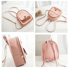 Embroidered Small Backpack Women's Bag