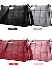 Embroidered Thread Cross Bag Women's Shoulder Handbag