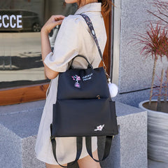 Anti-theft Embroidery Backpack for Girls Travel School Bag