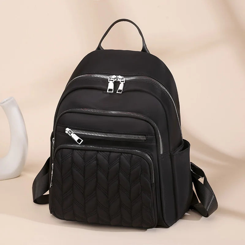 Embroidery Thread Backpack Rucksack Large Capacity Anti-theft Pack