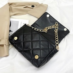 Embroidery Thread Chains Shoulder Bag Diamond Armpit Bag Women Wallet Ladies