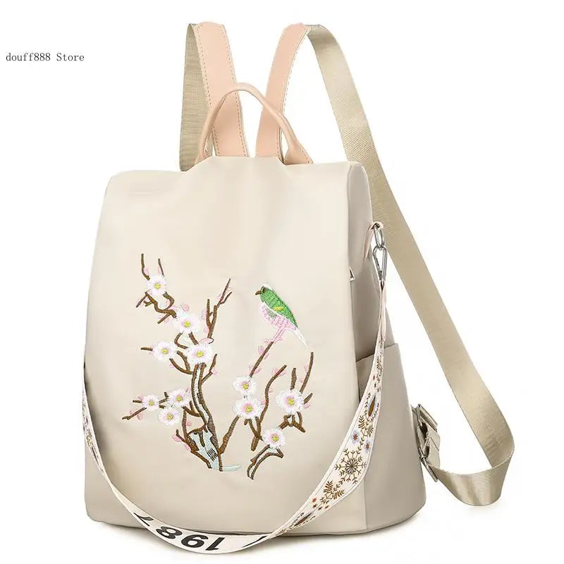 Waterproof Oxford Women Backpack for School