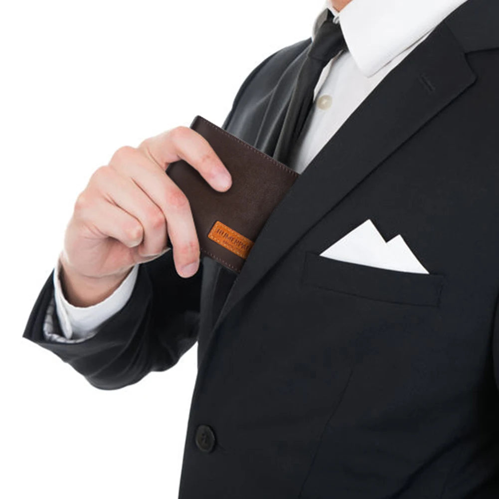 Engraving Men Wallets Small Money Purses Wallets Dollar Top Men Thin Wallet