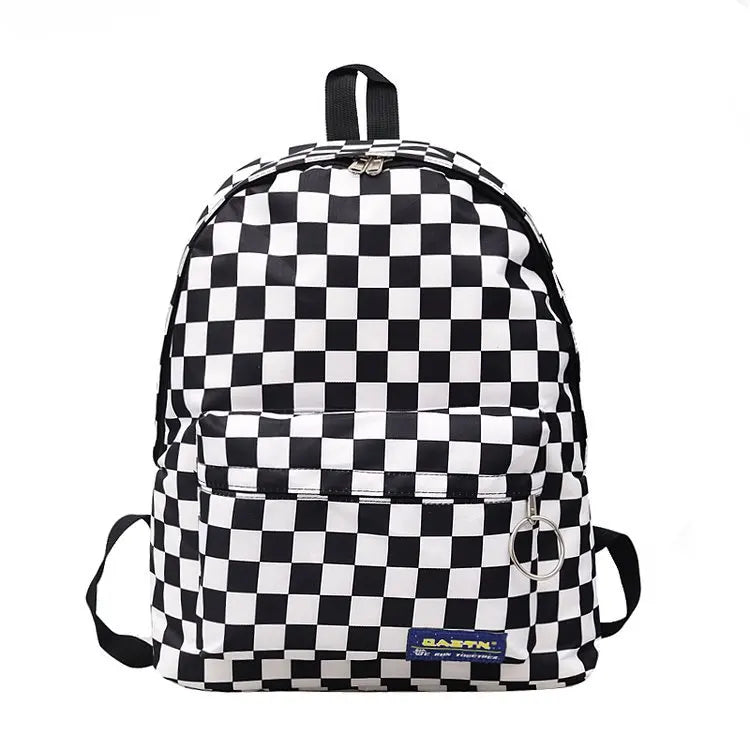 EnoPella Women Nylon Backpack Bookbag Lady Travel Mochila Waterproof Rucksack