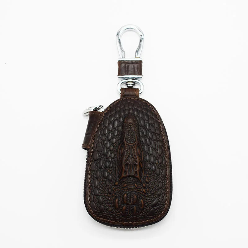 Etaofun Crocodile Key Holder Leather Keys Case Key Purse