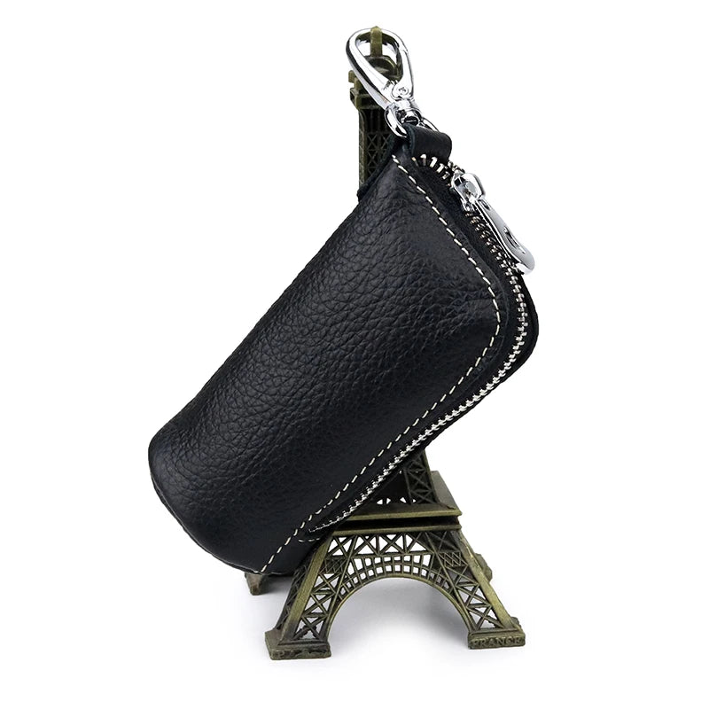Premium Cowhide Leather Key Wallet Key Holder