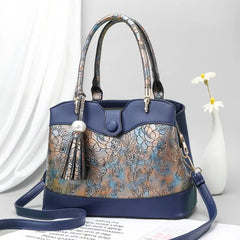 European Pattern Female Bag Tote Handbag Large Capacity Shoulder Bag