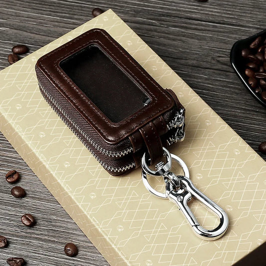 European Vintage Key Case Double Layer Key Purse