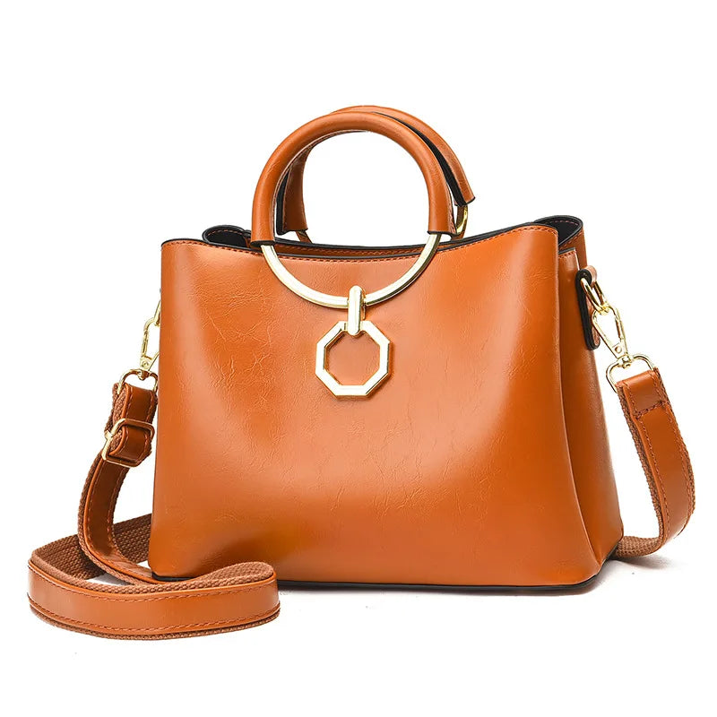 Autumn 2021New Pu Large Capacity Shoulder Messenger