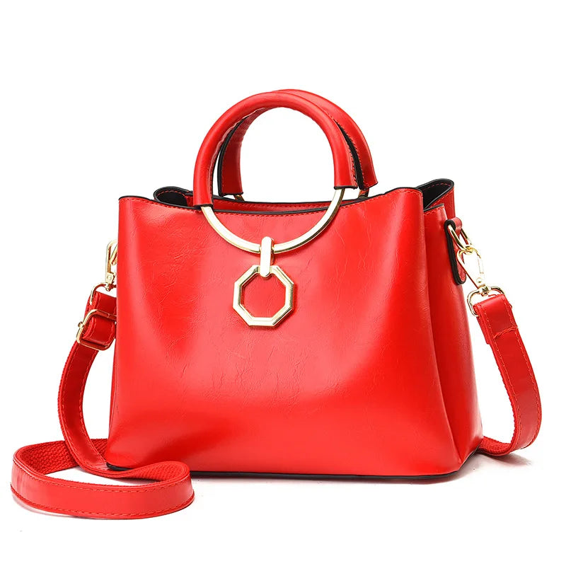 Autumn 2021New Pu Large Capacity Shoulder Messenger