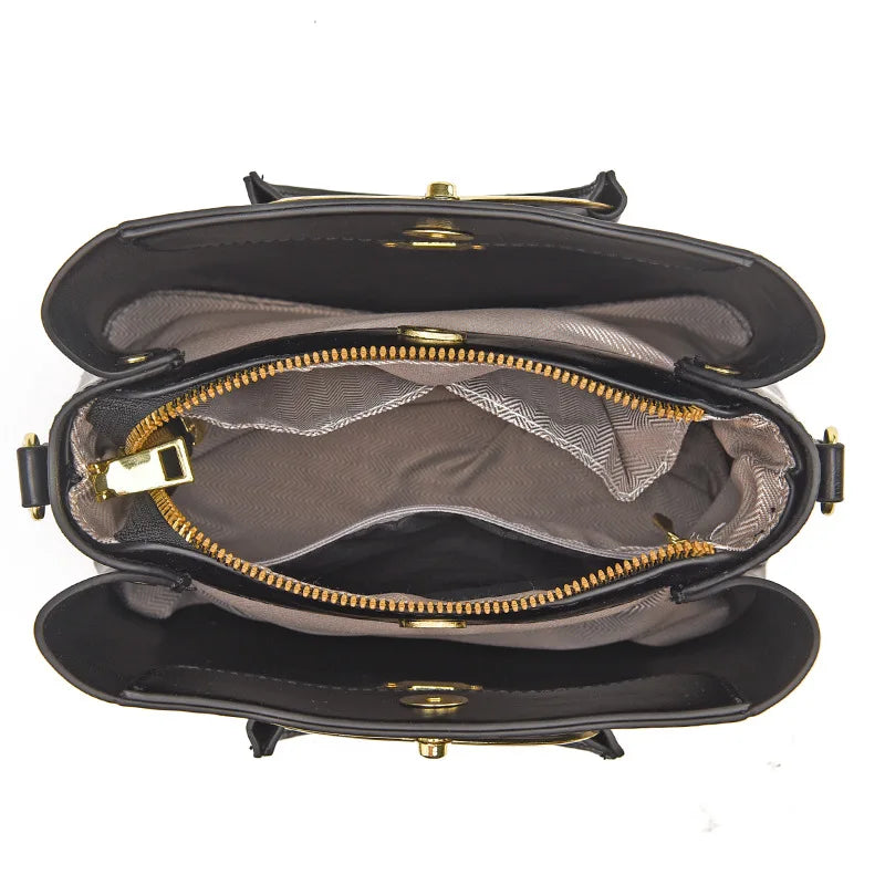Autumn 2021New Pu Large Capacity Shoulder Messenger