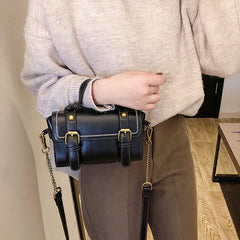 Vintage Leather Shoulder Bag Handcrafted with Top Grain Leather
