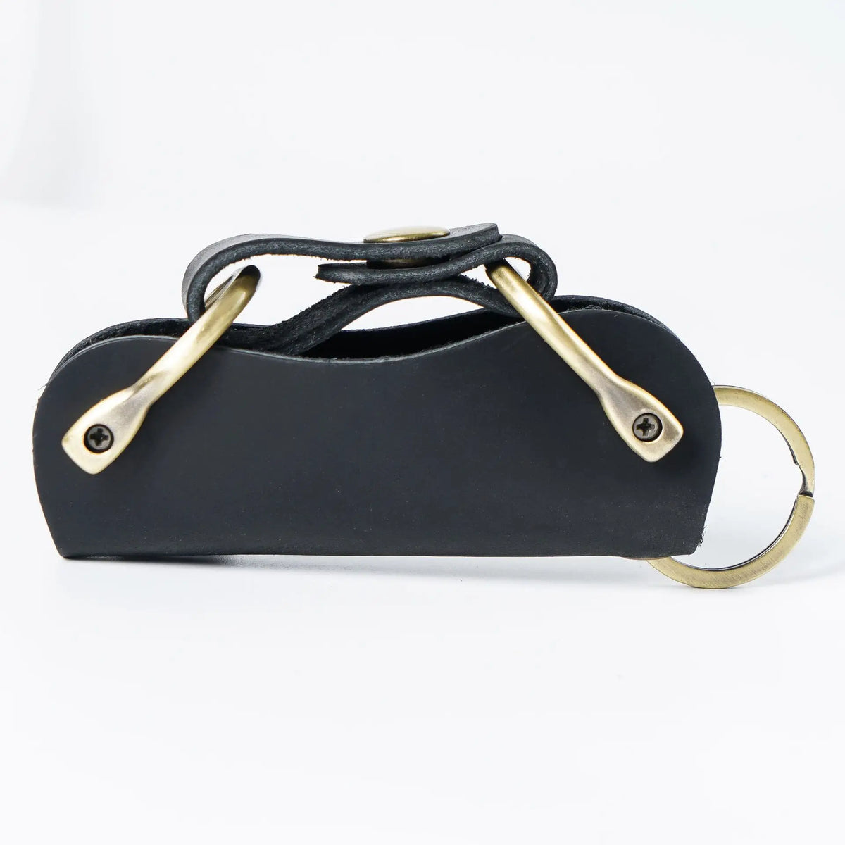 Vintage Leather Key Bag Car Key Storage Multifunctional Holder