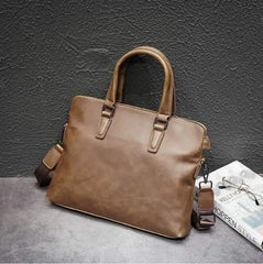 PU Leather Shoulder Bag Messenger Bag Business Bag Briefcase
