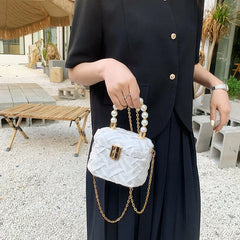 Evening Clutch Bags Women Weave Style Beaded Handbags Wedding Party Purses