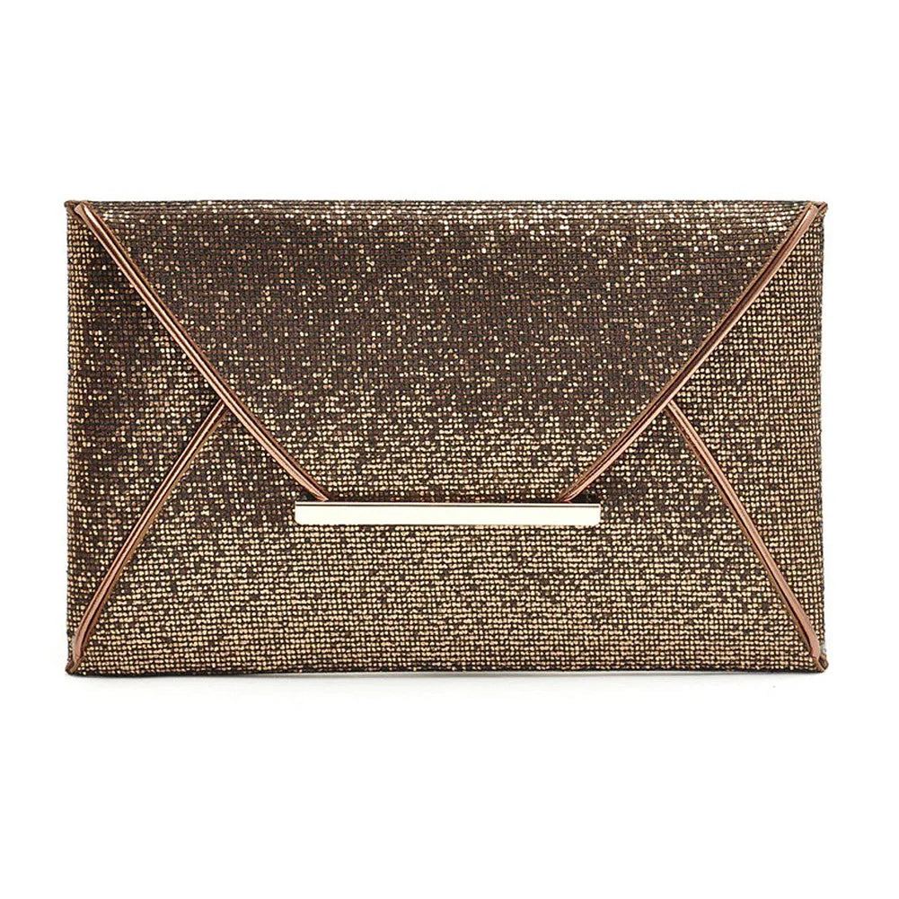 Glitter Envelope Bag for Evening Party, Wedding, Dating