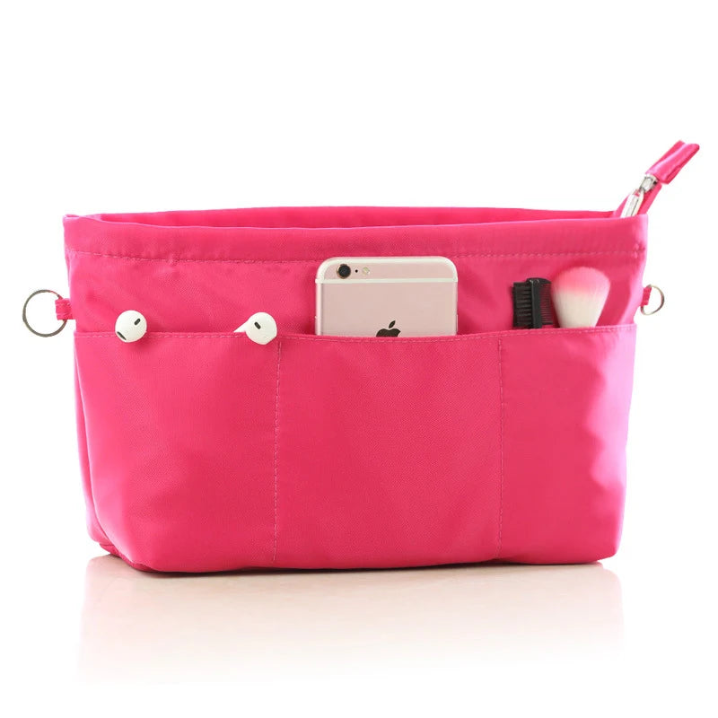 Bag in Bag Organizer Handbag Purse Insert Organizer Large Capacity