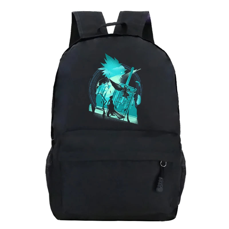 Ex-Soldier of The VII Backpack Casual Children Book Bag Harajuku Daypack