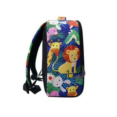 Excavator Digger Dinosaur Animals Print Children School Bags Baby Toddler Backpa