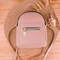 Expandable Backpack Mobile Shoulders Women Messenger Bag Purse Small Letter Phon