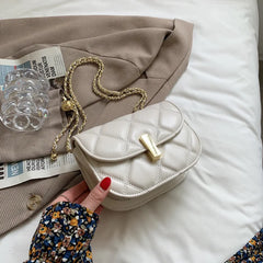 Women's Messenger Bag with Chain Crossbody Round Ball Shoulder Bag