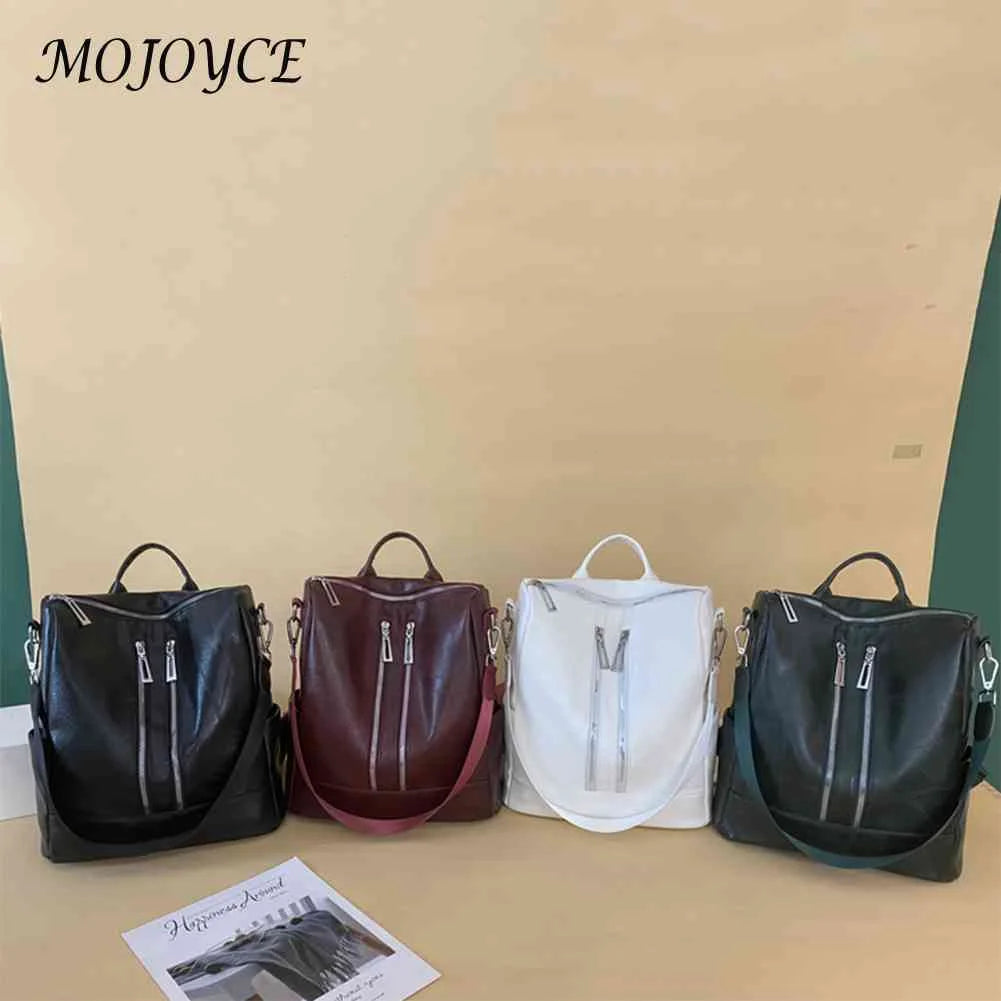 Girls PU Leather School Rucksacks Small Ladies Shopping Travel Backpack