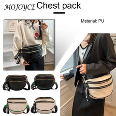 Women PU Leather Crossbody Bag with Shoulder Strap