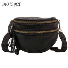 Women PU Leather Crossbody Bag with Shoulder Strap