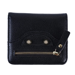 Short Soft Leather Wallet High Small Fresh