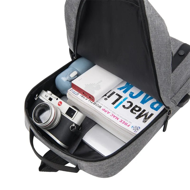 USB Charging Large Capacity Waterproof Laptop Backpack