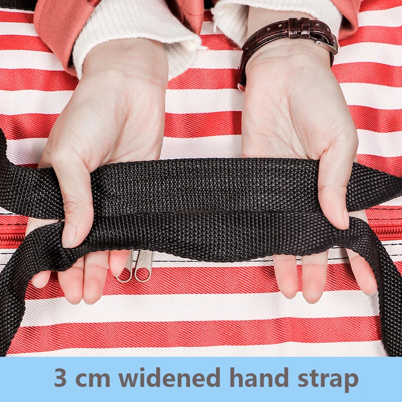 Extra Thick Canvas Moving Packing Bag Waterproof Duffel Bag