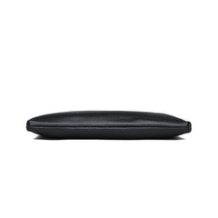 Men's Leather Clutch Wallet Zipper Long Handy Bags Purses