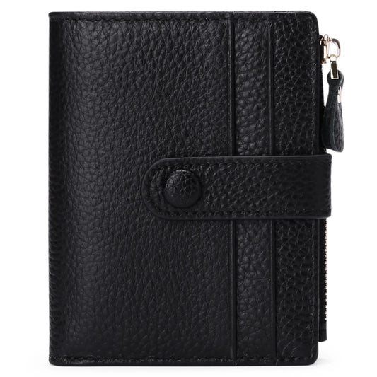 FIRD Anti-Theft Brush Wallet Women's Short Leather Large Capacity
