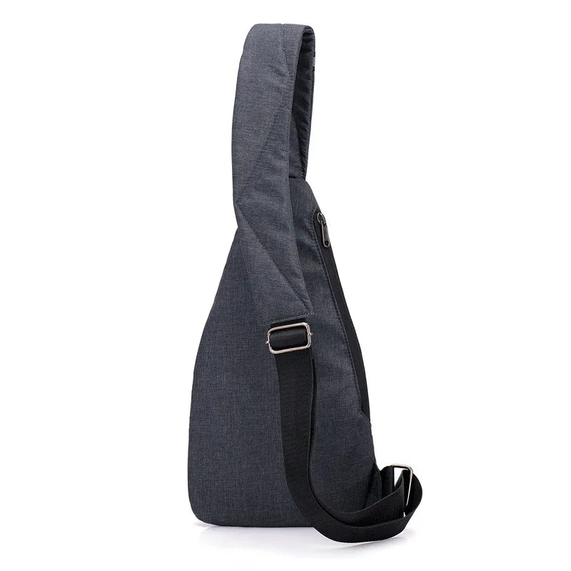FONIRRA Men Shoulder Bag Chest Pack Convenient Carry Money Phone Pouch