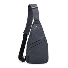 FONIRRA Men Shoulder Bag Chest Pack Convenient Carry Money Phone Pouch