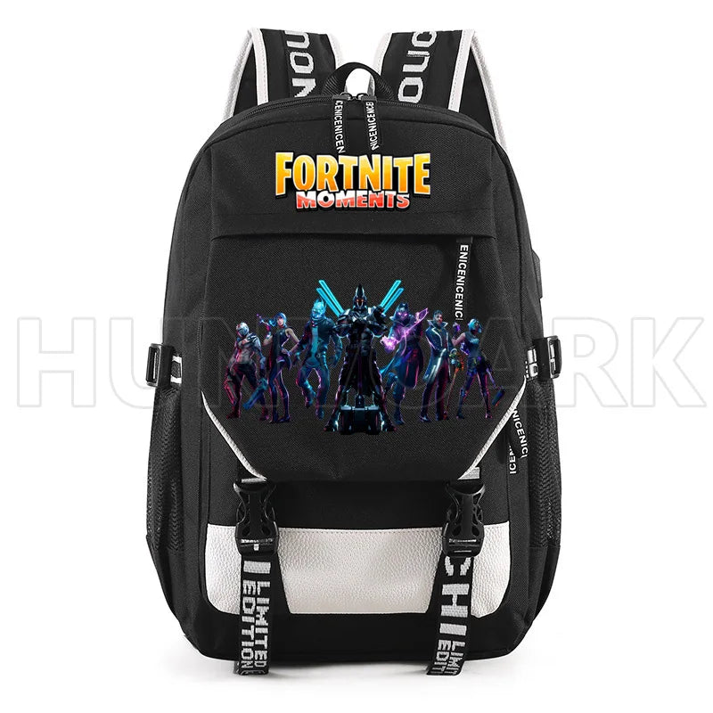 High School Backpack Printed Waterproof Book Bag for Teens