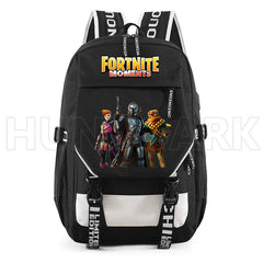 High School Backpack Printed Waterproof Book Bag for Teens