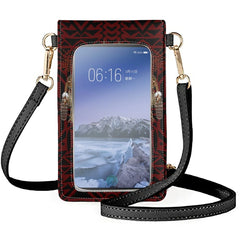 Tribal Cellphone Bag Messenger Cosmetic Storage Pouch
