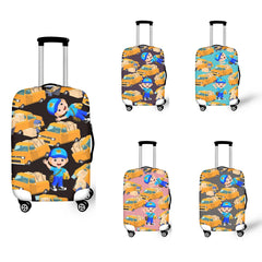 Printed Luggage Cover Elastic Dust Cover for Men Women