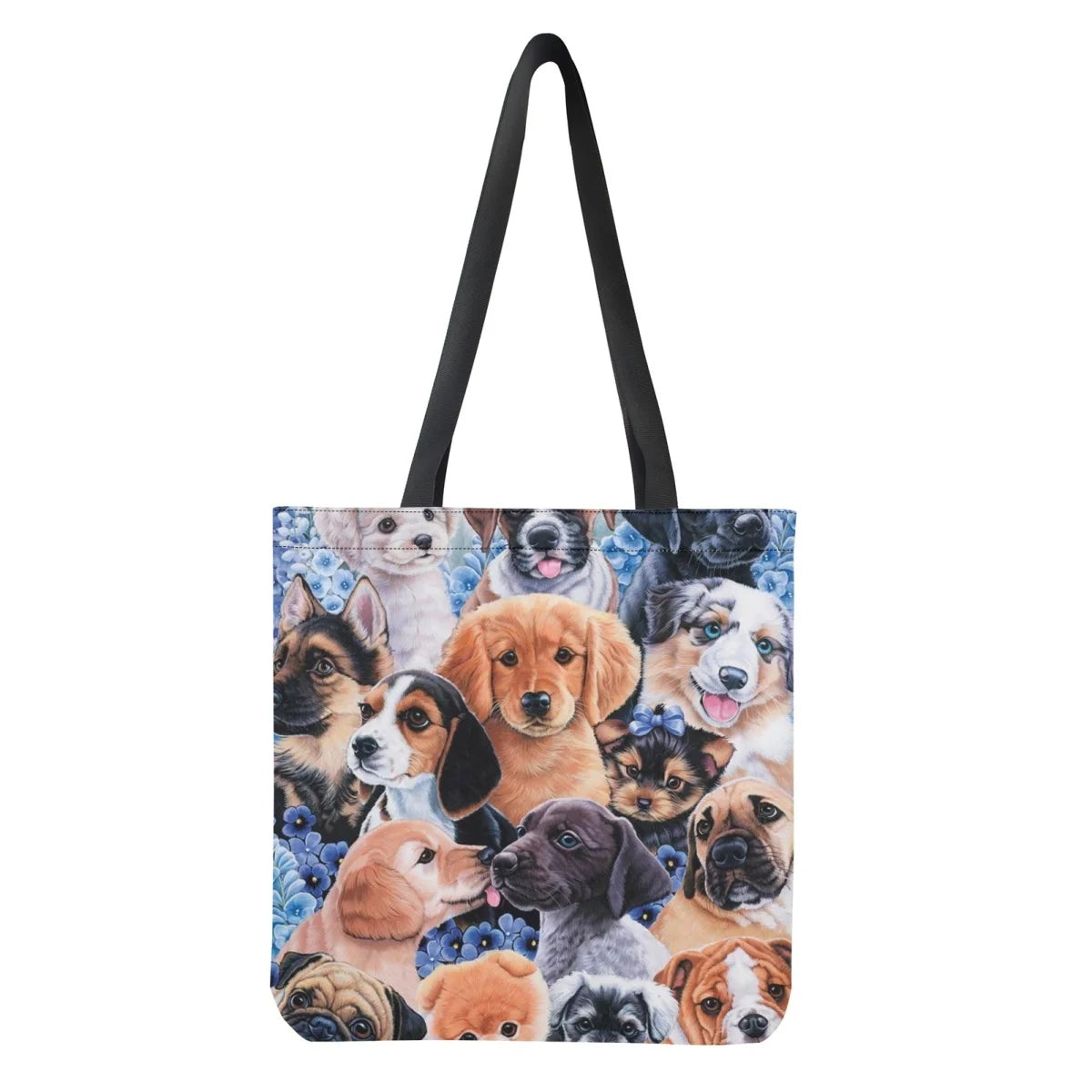Dog Print Casual Street Women's Shoulder Bag Large Capacity