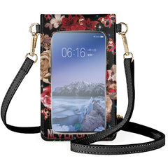 Goth Girl Phone Case Universal Never Give Up Shoulder Bag