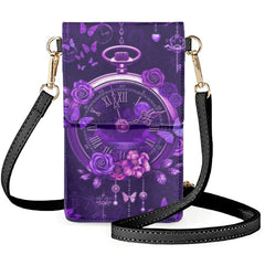 Romantic Rose Flower Messenger Bag Women's Satchel