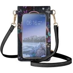 Romantic Rose Flower Messenger Bag Women's Satchel